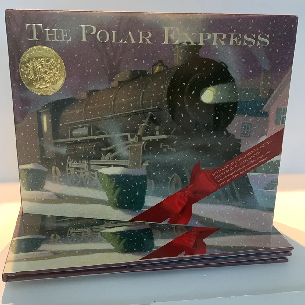 The Polar Express 30th Anniversary Edition Hardcover Book